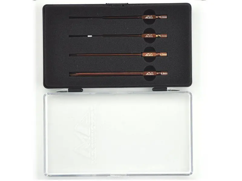 Arrowmax Power Tool Tip Set 4 Pieces With Plastic Case - Am-500901 1