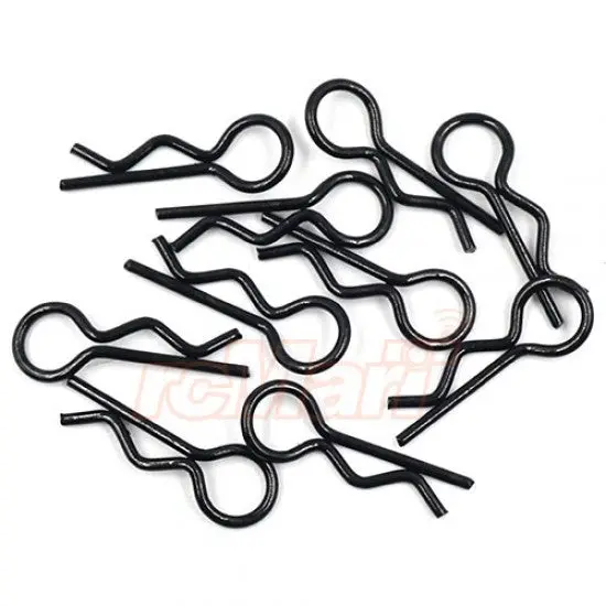 Yeah Racing Rc Body Clips Black (10Pcs) 1