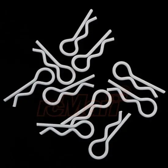 Yeah Racing Rc Body Clips White (10Pcs) 1