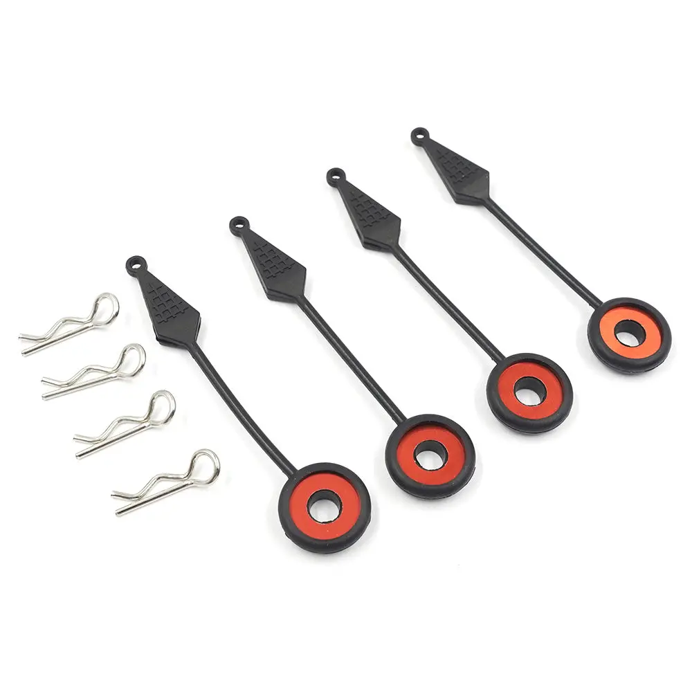 Xtra Speed Body Clip Holder Red (4Pcs) 1