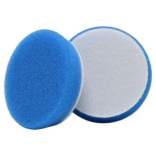 3" Uro-Tec Coarse Blue Heavy Cutting Foam Pad (2 Pack) 1