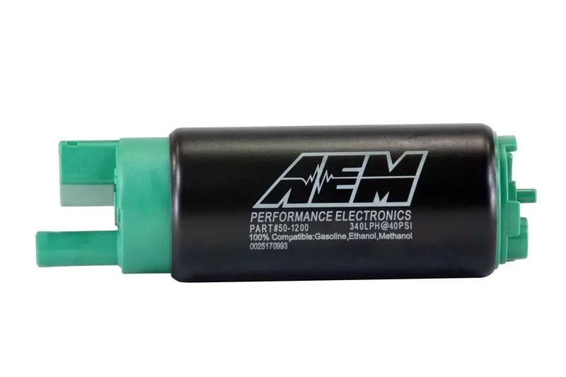 Aem 340Lph E85-Compatible High Flow In-Tank Fuel Pump (Offset Inlet) 50-1200 1