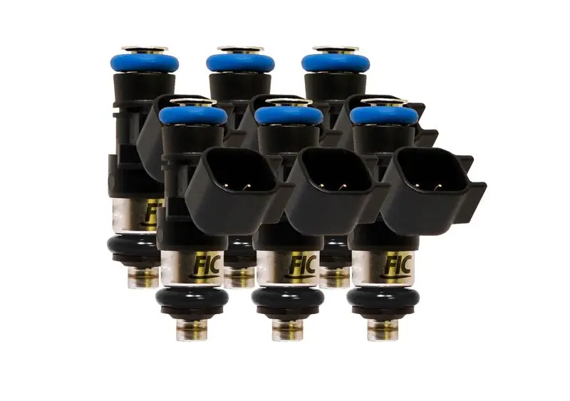 Six Cylinder 850Cc Custom Injector Set (38Mm Height Only) (Isc-0850H-6) 1