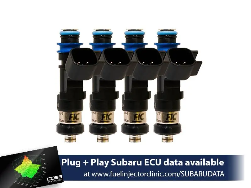 775Cc Subaru Wrx('02-'14)/Sti ('07+) Fuel Injector Clinic Injector Set (High-Z) (Is175-0775H) 1