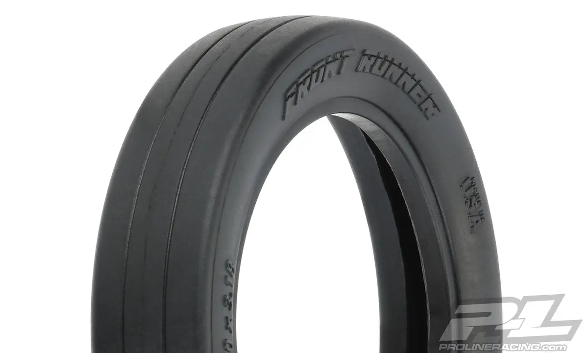 Front Runner 2.2"/2.7" 2Wd S3 (Soft) Drag Racing Front Tires 10197-203 1