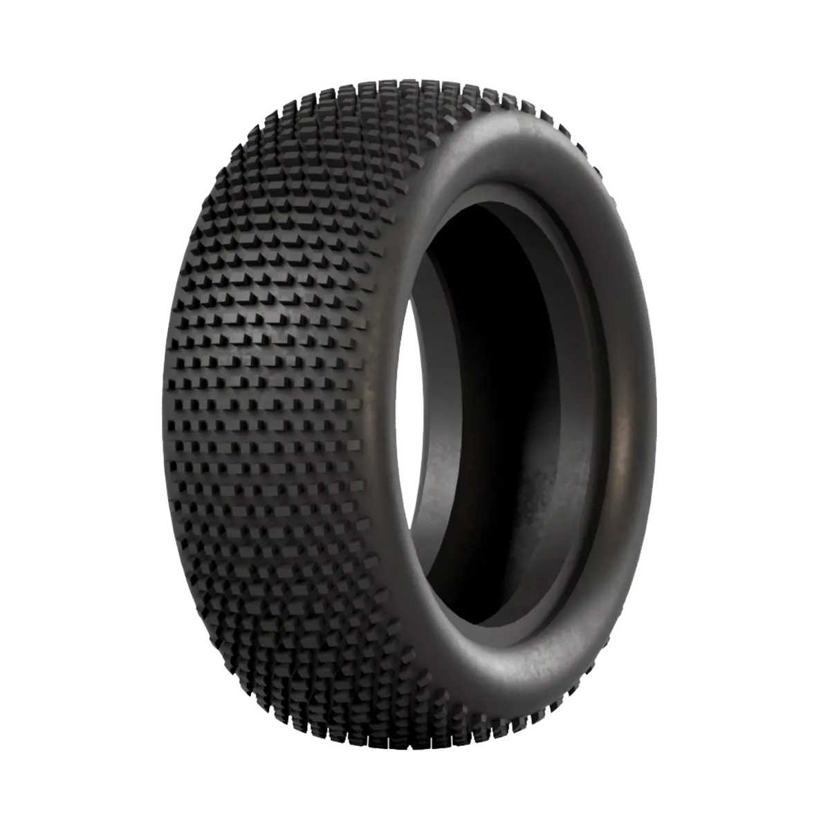 Super Mini - 1/10Th 4Wd Front Buggy Tires W/Grey Inserts (2Pc) 2