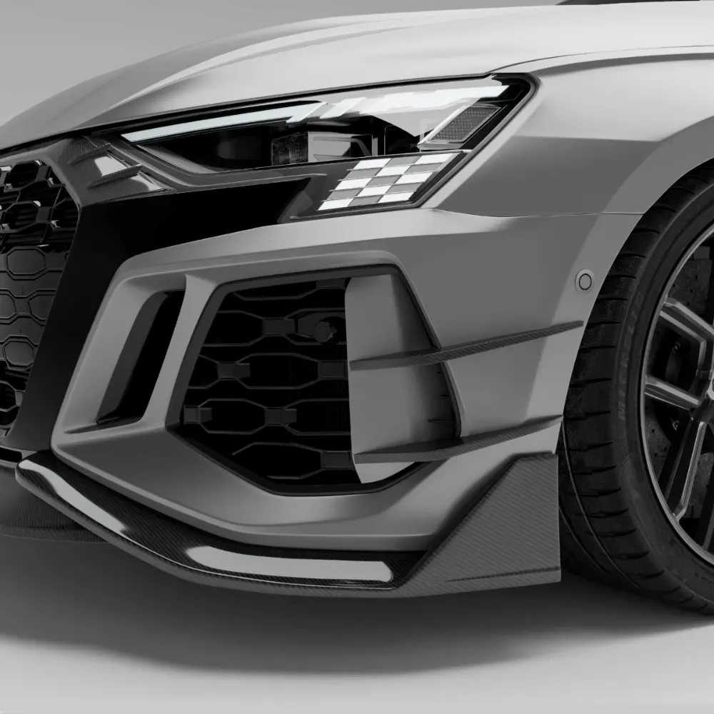 Audi Rs3 8Y Limousine Carbon Fiber Canards 1