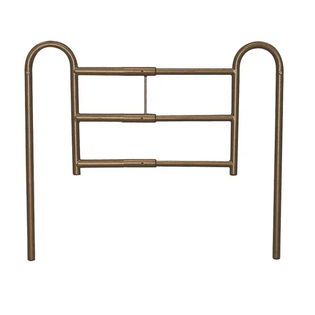 Tool-Free Adjustable Length Home-Style Bed Rail 1