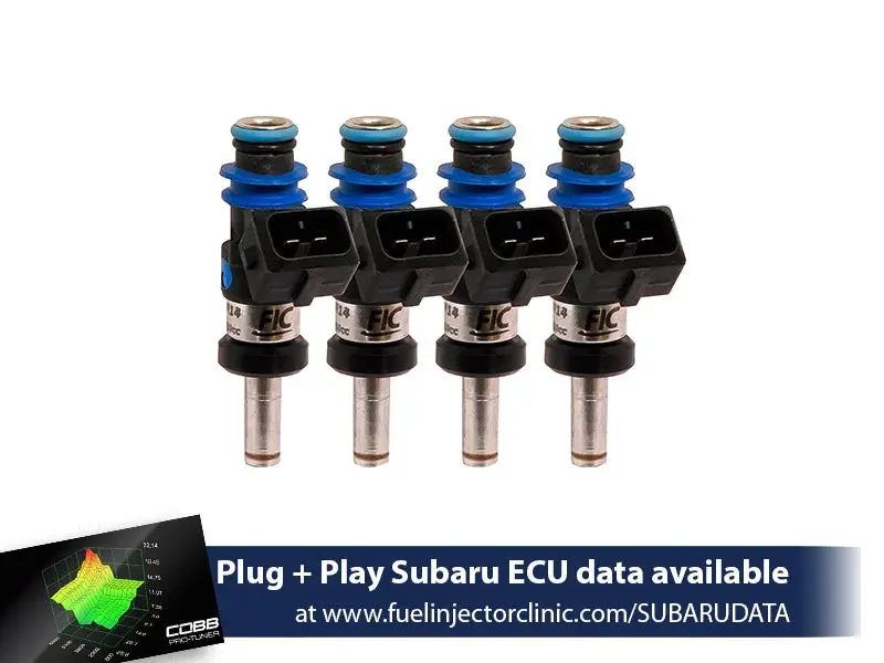 1200Cc (Previously 1100Cc) Fic Fuel Injector Clinic Injector Set For Subaru Brz (High-Z) (Is177-1200H) 1