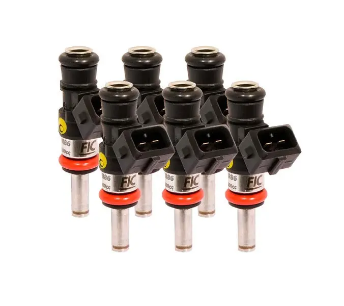 1200Cc (130 Lbs/Hr At Oe 58 Psi Fuel Pressure) Fic Fuel Injector Clinic Injector Set For Jeep 3.6L V6 Engines (High-Z) (Is232-1200H) 1