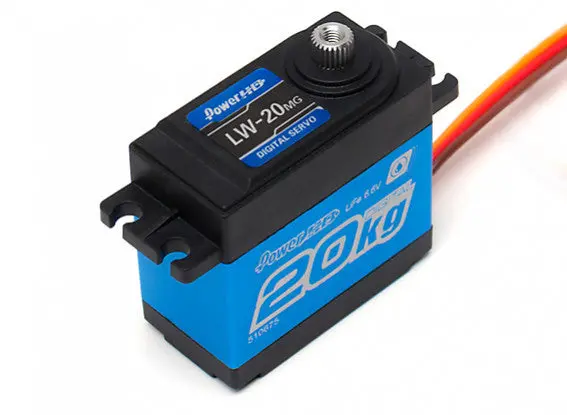 Power Hd Lw-20Mg Digital Servo (Waterproof) 20Kg / 0.16Sec / 63G 1