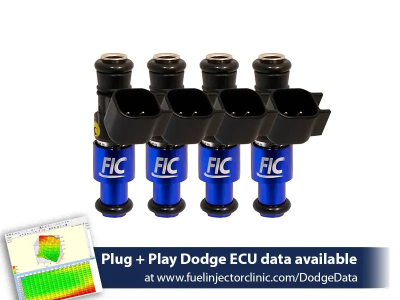 1440Cc Fic Dodge Srt-4 Fuel Injector Clinic Injector Set (High-Z) (Is151-1440H) 1