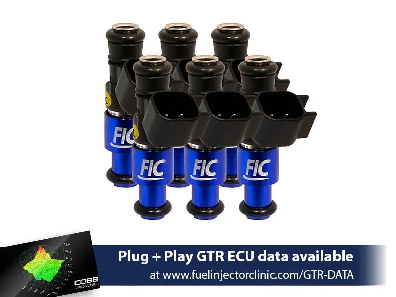 1440Cc Fic Nissan R35 Gt-R Fuel Injector Clinic Injector Set (High-Z) (Is188-1440H) 1