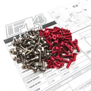 Hiro Seiko If14 Titan/Alum Hex Socket Screw Set 1