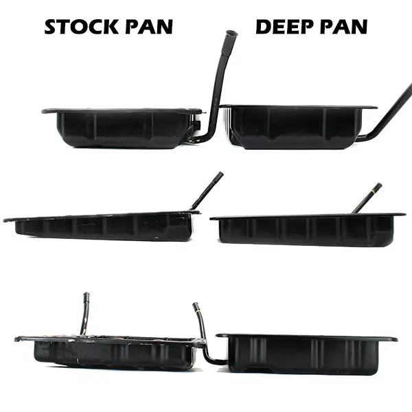 Atf Speed Deep Pan Kit W/ Billet Pan Stiffener For A340e / A341e / A650 Transmission 2