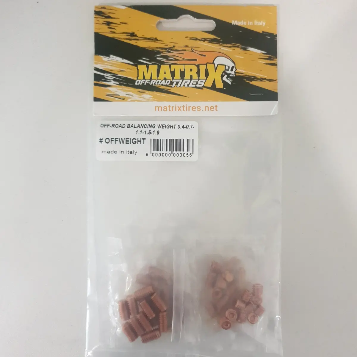Matrix Tires 1/8 Buggy Rim Balancing Weight Set 1