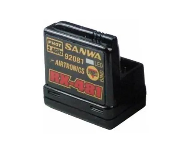 Sanwa Rx-481 2.4Ghz Fhss-4 Built-In Antenna 1
