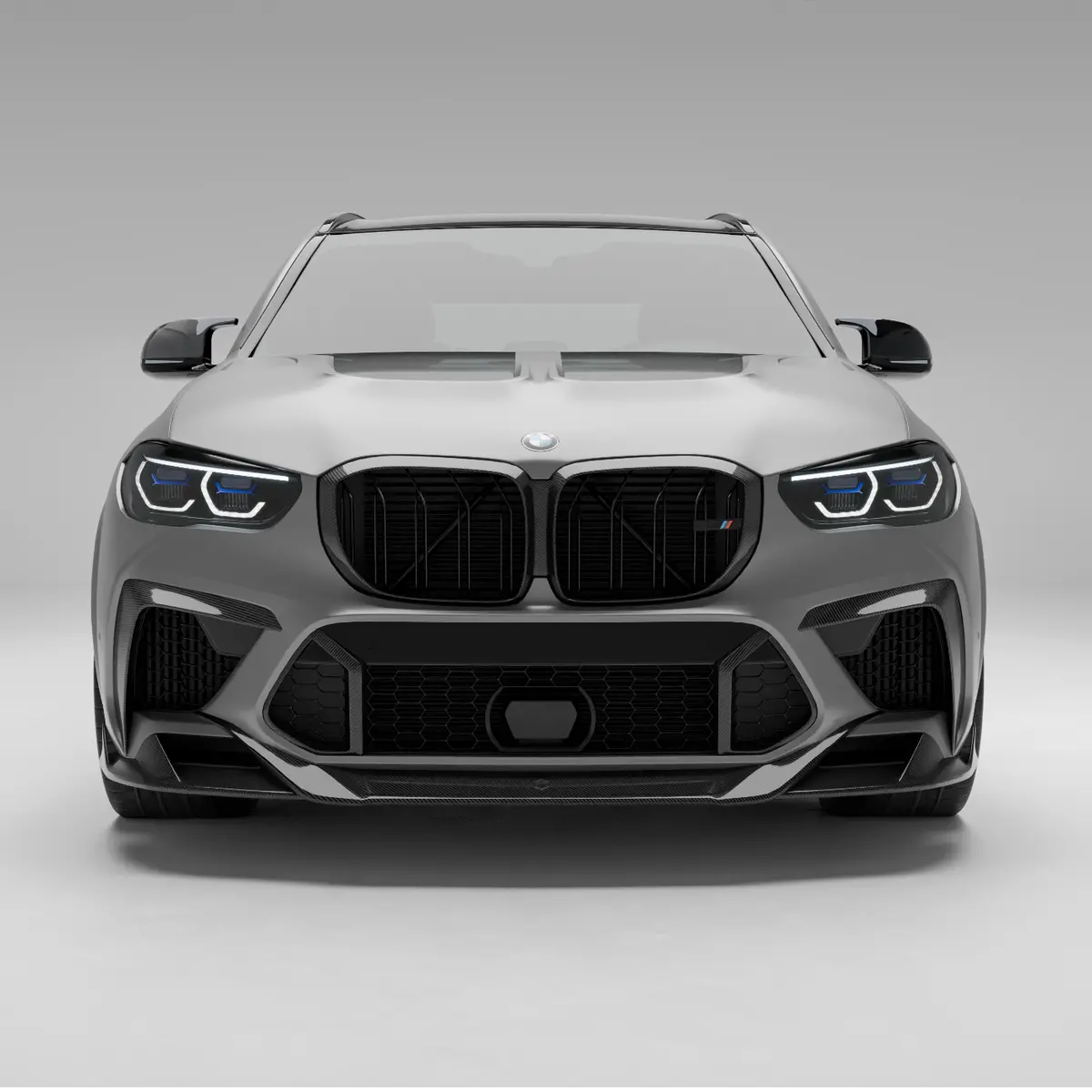 Bmw X5m F95 Pre Lci Carbon Fiber Air Intake Trim 1
