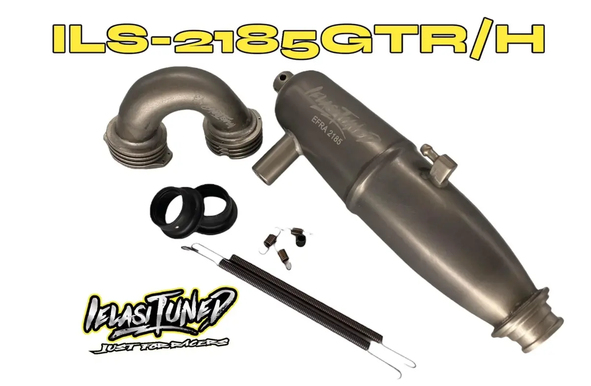 Ielasituned 2185Gtr Pipe & Manifold V3 Hard-Coated For 1/8 Gt 1