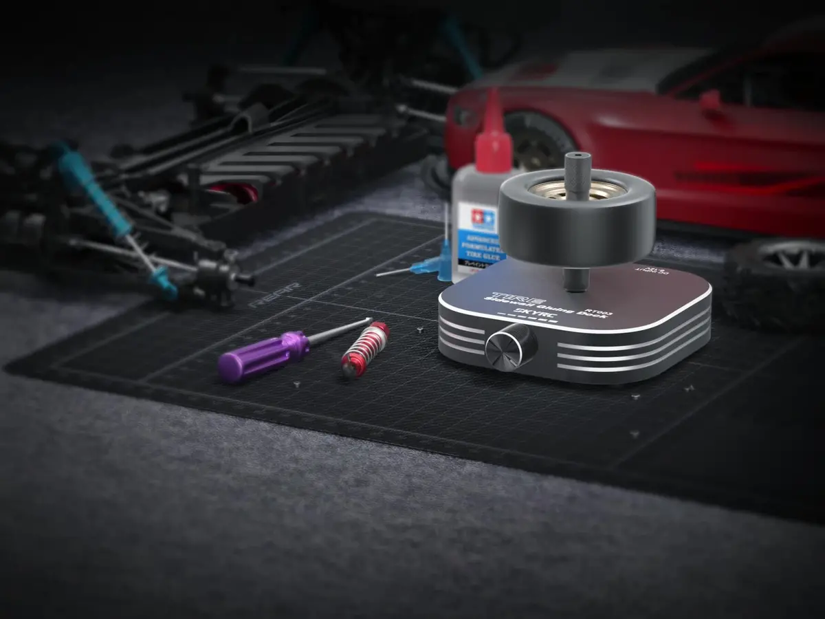 Skyrc Tire Sidewall Gluing Dock 1