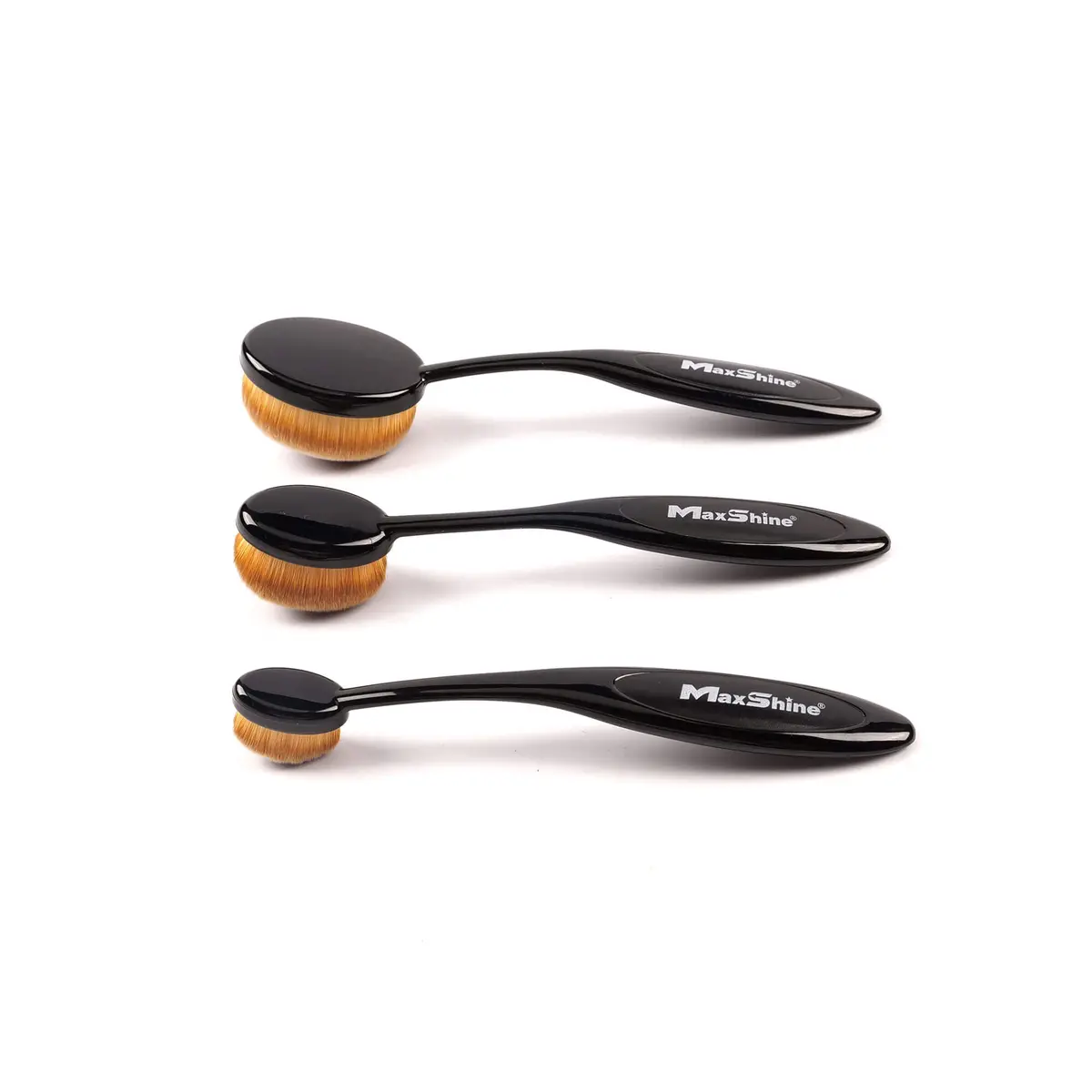 Maxshine Rounded Brush Combo 3Pc Pack 1