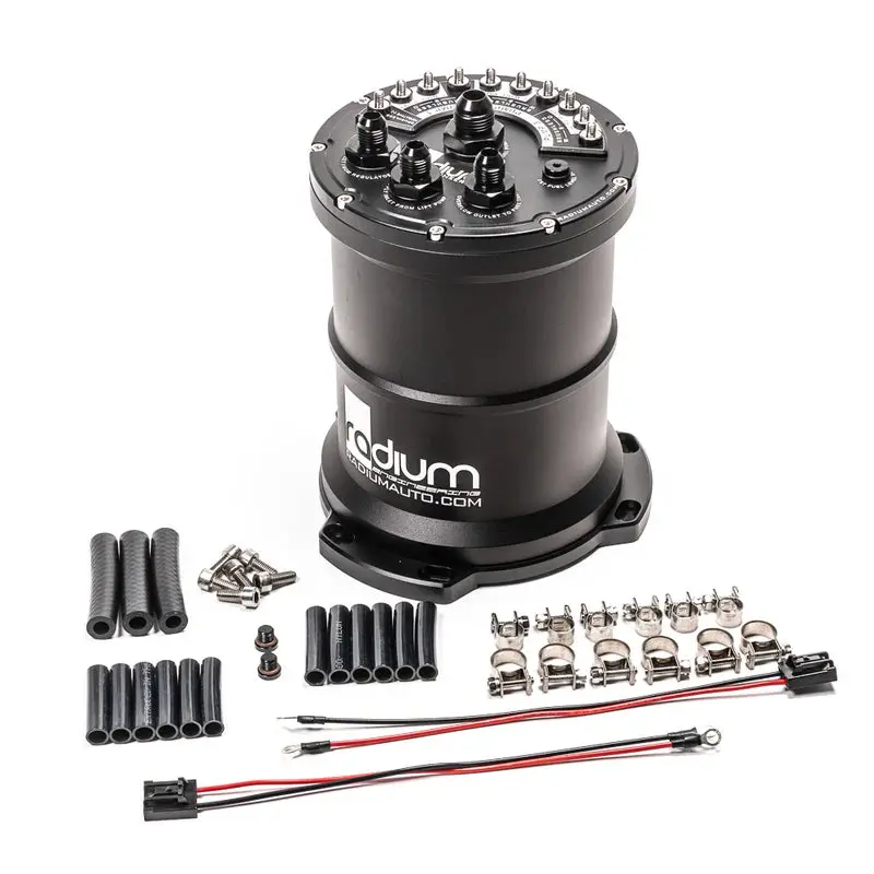 Radium Engineering Universal Multi-Pump Fuel Surge Tank W/O Pumps (Walbro F90000267/274/285) 20-1442 1