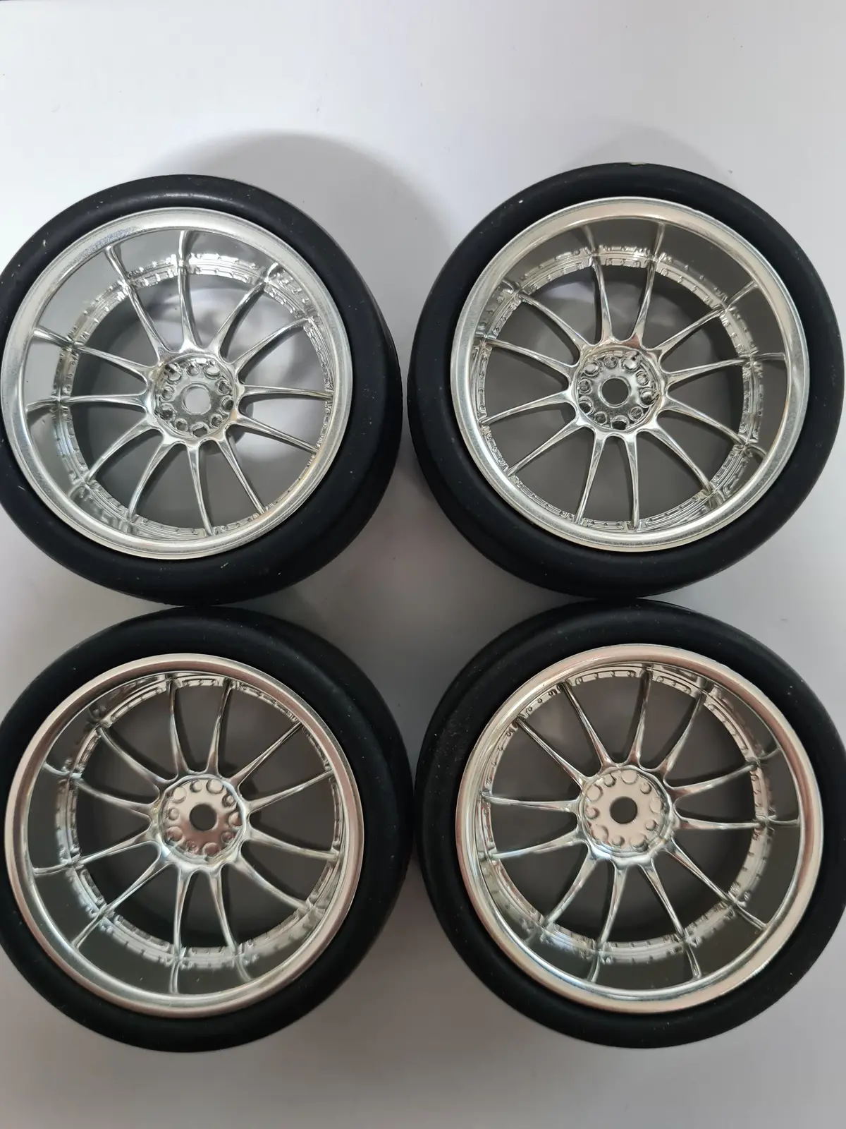 Grip Slick 1/1012-Spoke Tire Set 1