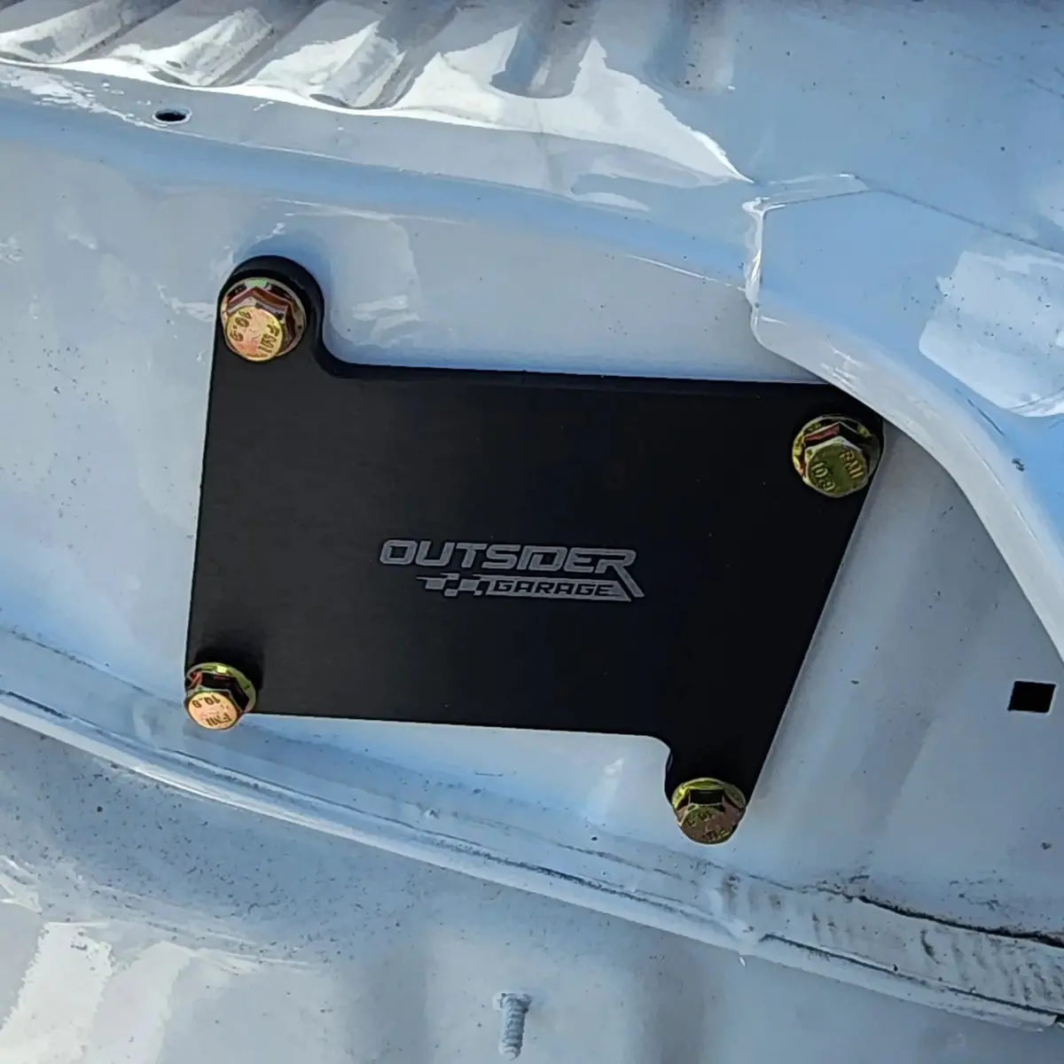 Nissan R32 Front Windshield Wiper Motor Block Off Plate 2