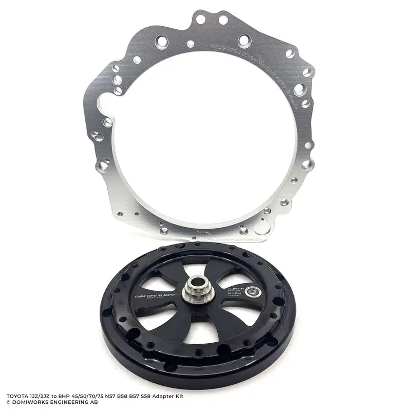 Domiworks Engineering 1Jz/2Jz To 8Hp 45/50/70/75/76 N57 B58 B57 S58 Adapter Kit 1