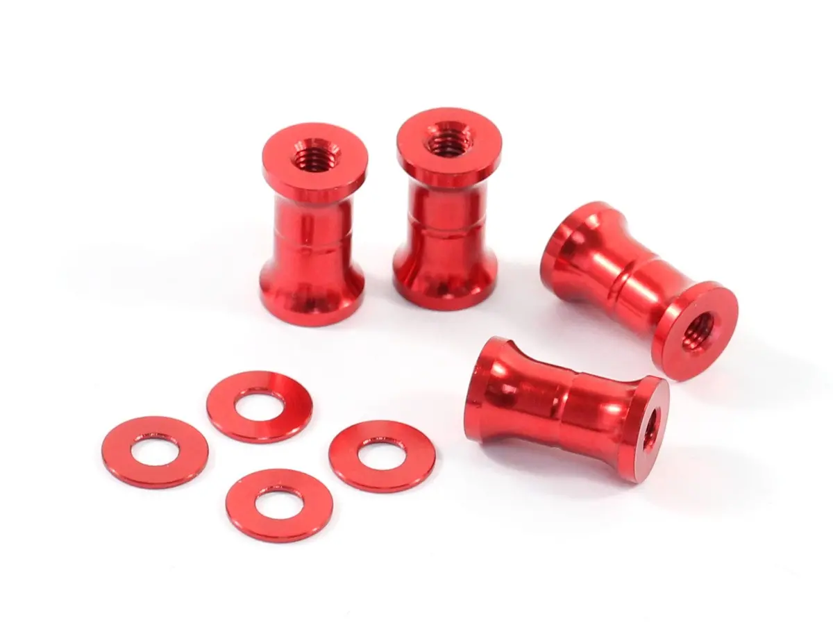 Roche Aluminum Standoff Set, Short For Rapide F1-16 1