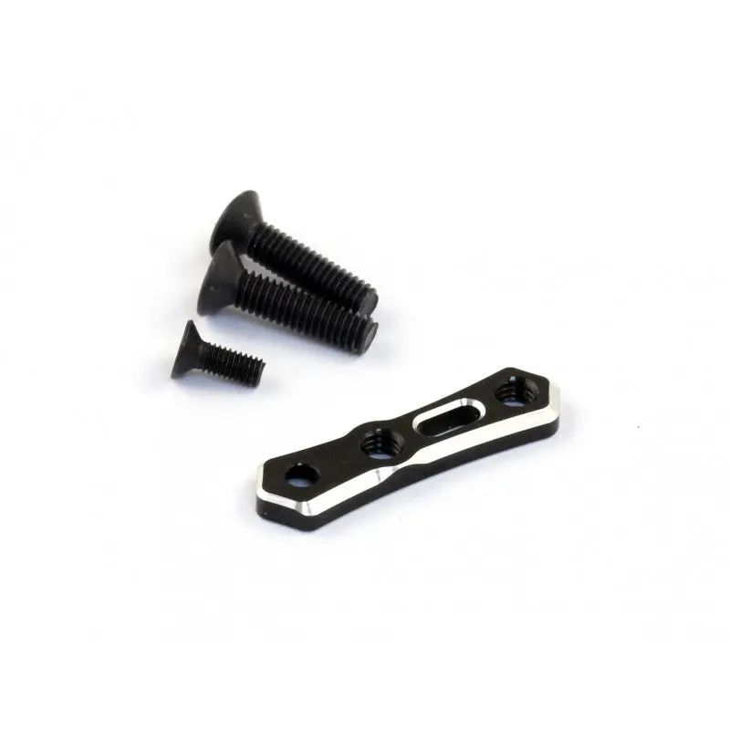 Rapide F1 Aluminum Front Body Post Mount Set,Black Alloy 1