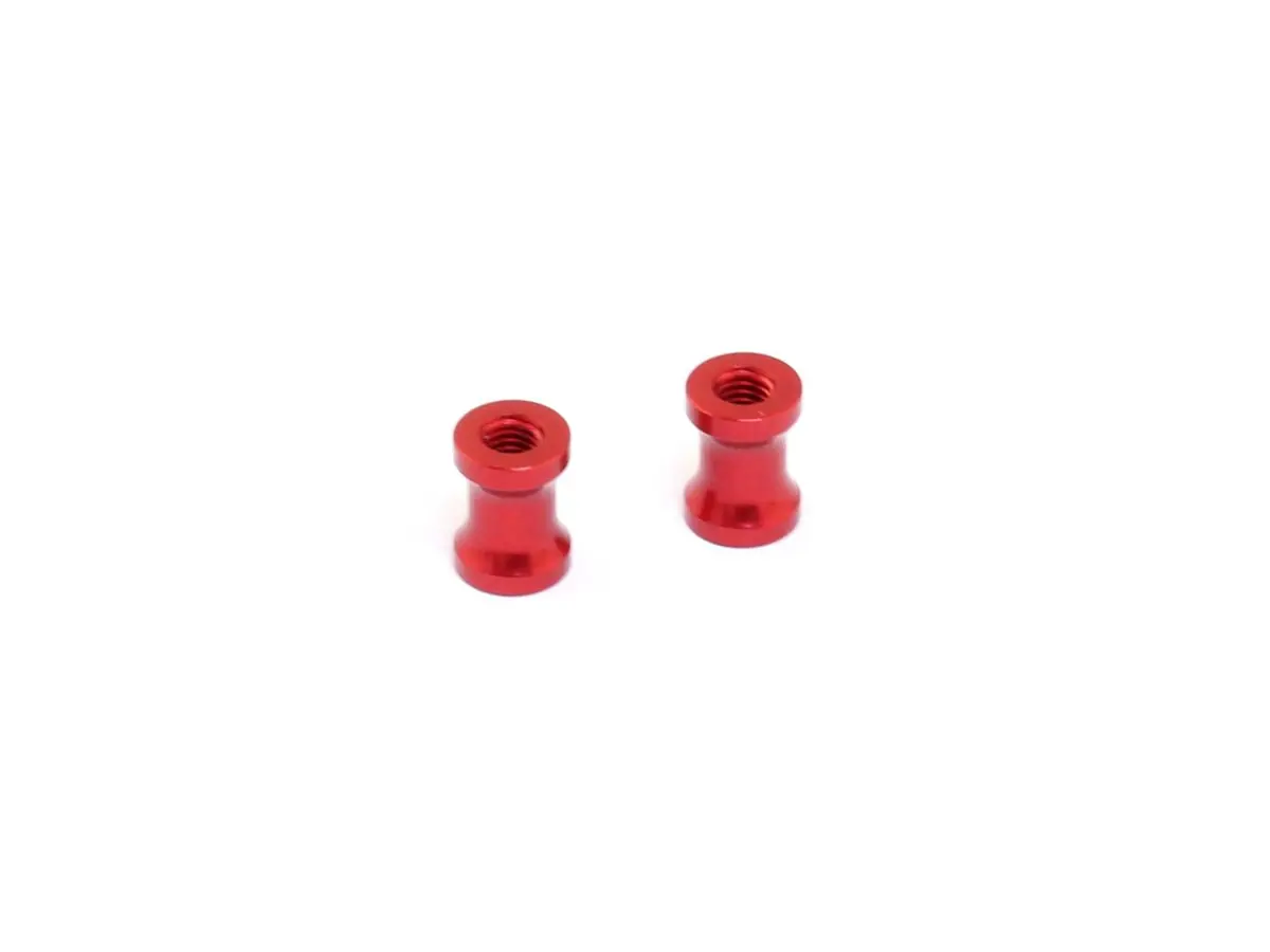 210116 Rapide F1 Aluminum Rear Wing Post, Red 1