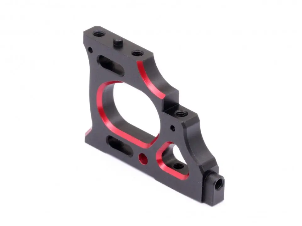 Roche - Rapide P10w Evo2 Aluminum Motor Mount / Rear Bulkhead (2Mm Lower Axle) (210253) 1