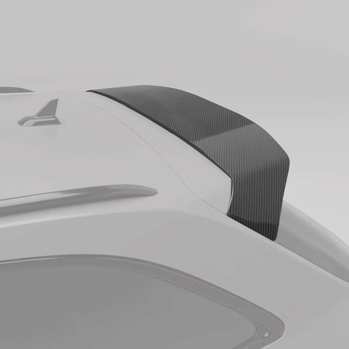Audi Rs4 B9.5 Facelift Carbon Fiber Roof Spoiler 2