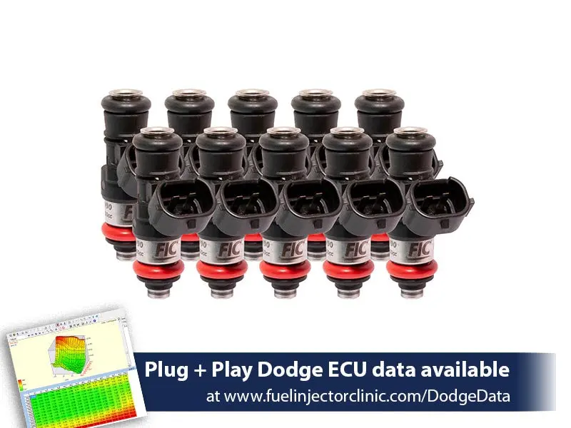 2150Cc Fic Fuel Injector Clinic Injector Set For Dodge Viper Zb1 ('03-'06) (Is157-2150H) 1