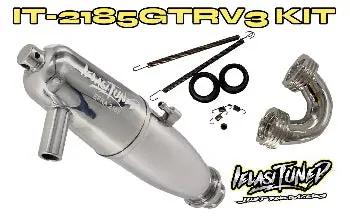 Ielasituned 2185 Gtr Pipe & Manifold V3 It-21Gtr Kit For 1/8 Gtr 1