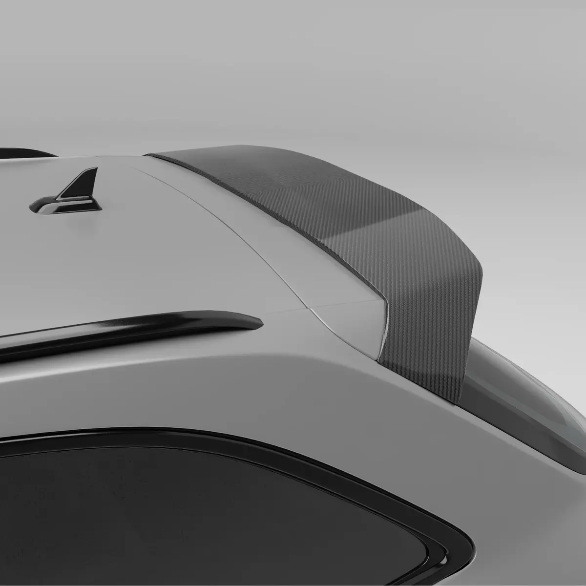 Audi Rs4 B9.5 Facelift Carbon Fiber Roof Spoiler 1