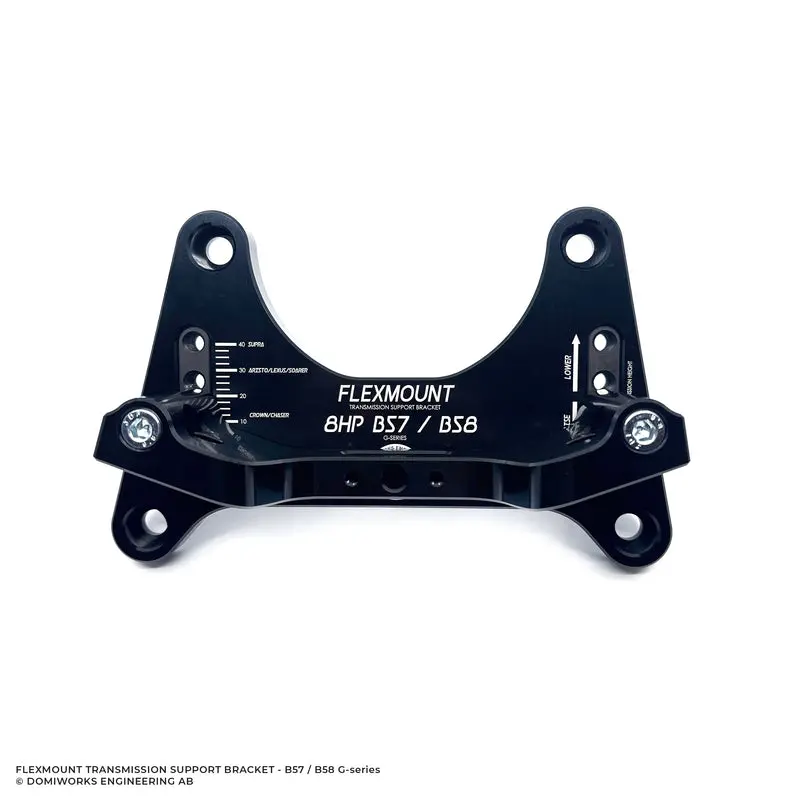 Domiworks Engineering Flexmount - Transmission Supporting Bracket - 8Hp B57 B58 G-Series 1