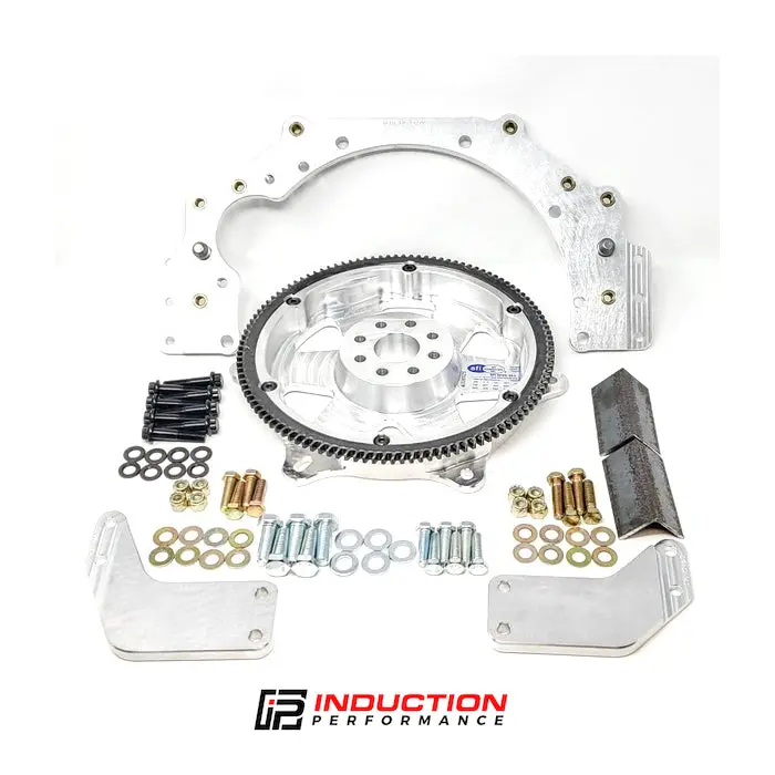Atf Speed 2Jz Gen2 Adapter Plate / Mid Plate For Chevy Trans W/ Billet Sfi Flywheel Kit 1