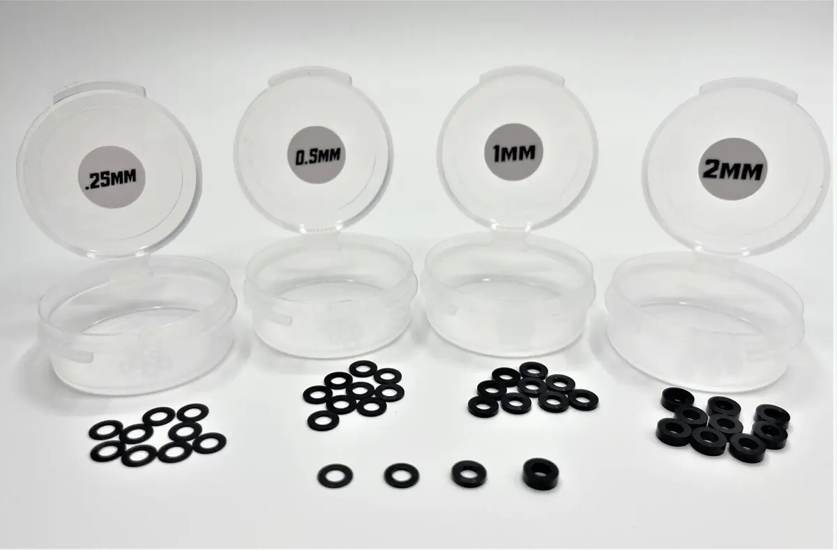 Gravity Rc 3Mm Ball Stud Washer Set (Black) (40) 1