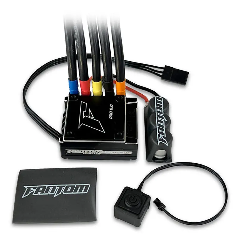 Fantom Racing Fr-10 2.0 Pro 1:10 Scale Esc, 160A (2023 2Wd Wc) 2
