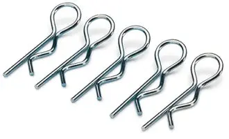 Mr33 Body Clips M Silver (10) 1