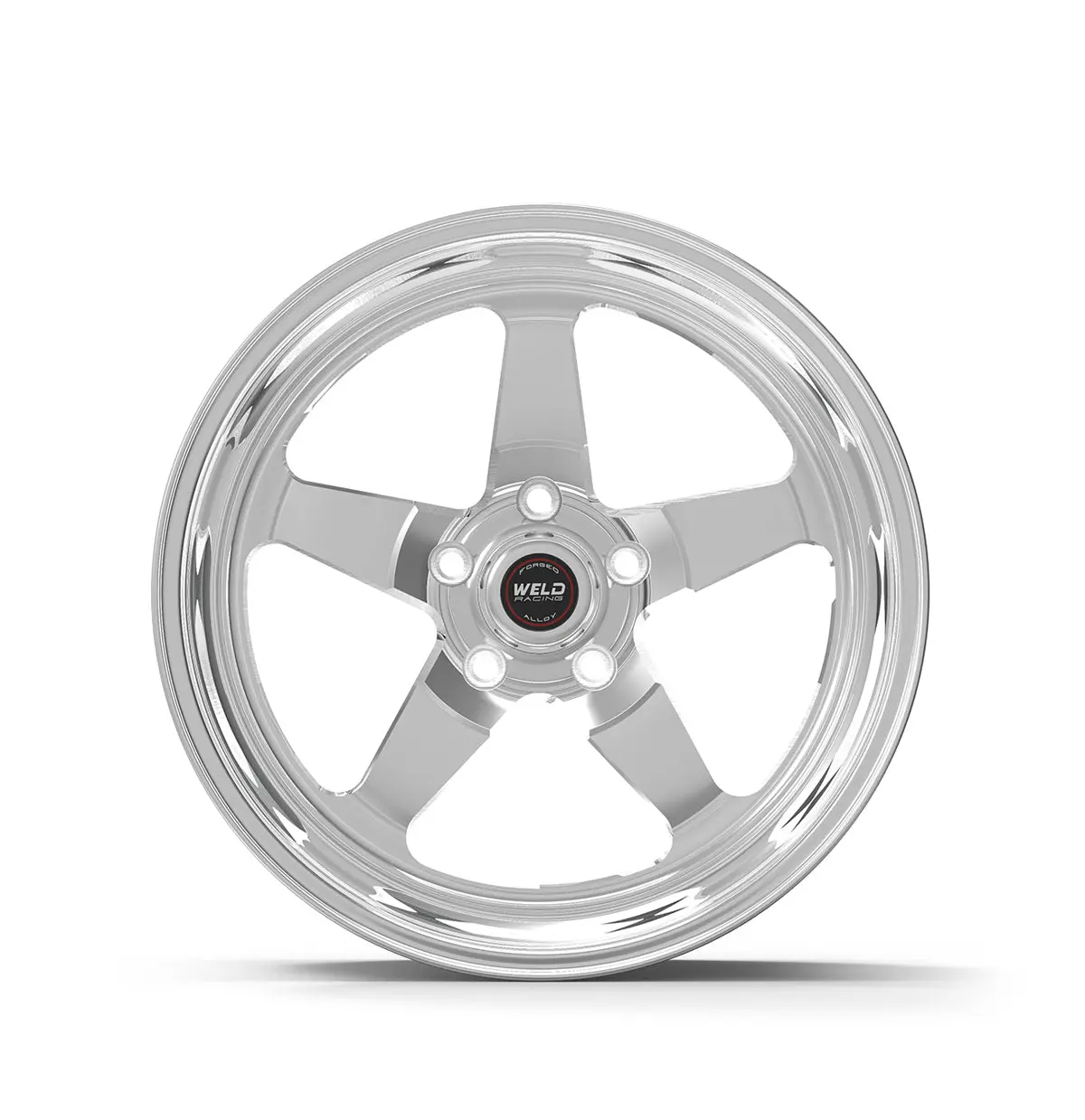 Weld Wheels Rt-S S71 -- 18X9.0 5X4.5 High Pad 6.1" B/S +28Mm -- Polished Front For Toyota Supra 1