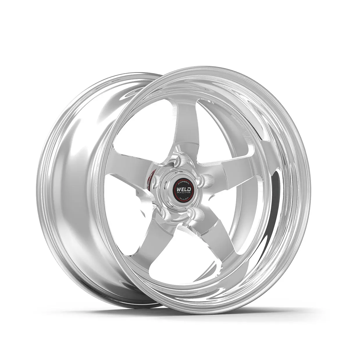 Weld Wheels Rt-S S71 -- 18X9.0 5X4.5 High Pad 6.1" B/S +28Mm -- Polished Front For Toyota Supra 2