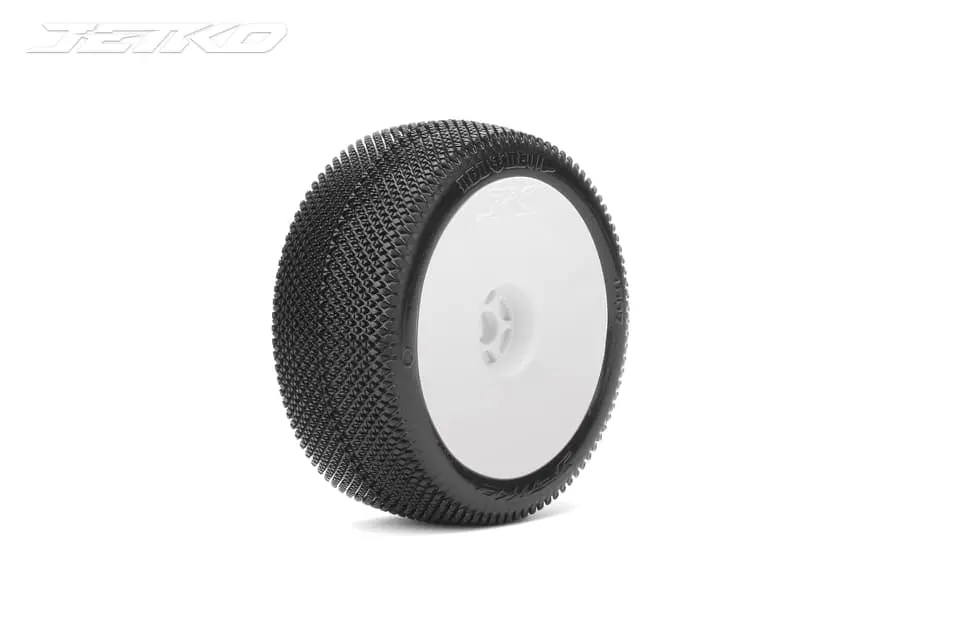Jetko Red Devil 1/8 Buggy Pre-Glued Tires (Pair) 3