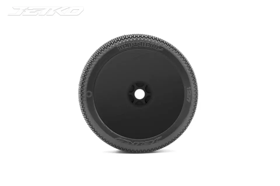 Jetko Red Devil 1/8 Buggy Pre-Glued Tires (Pair) 6