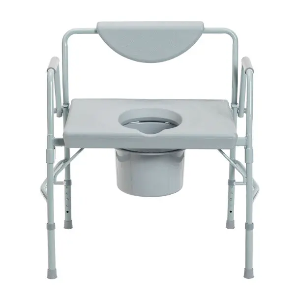 Deluxe Bariatric Drop-Arm Commode 1
