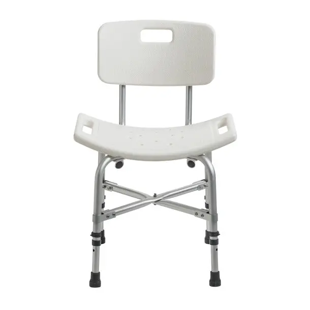 Deluxe Bariatric Shower Chair With Cross-Frame Brace & Back 1