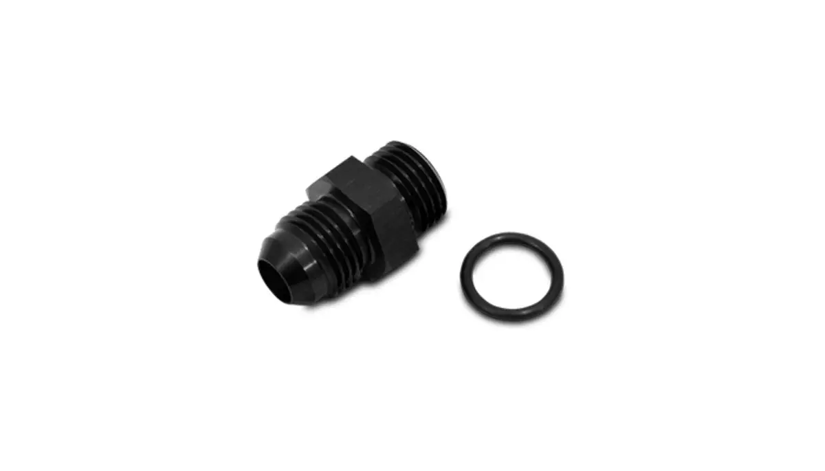 Vibrant Performance -6An Flare To -10An Straight Thread (7/8-14) W/ O-Ring Adapter Fitting 16828 1