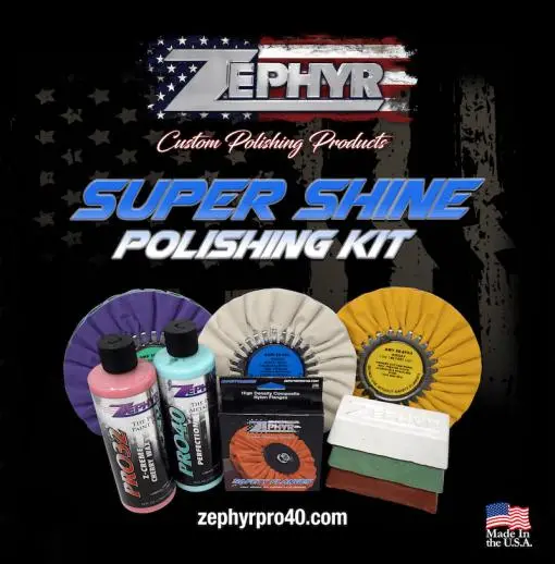 Zephyr Super Shine Polishing 8" Kit 1